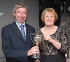 Lynne Garne winner of Open Ladies Doubles