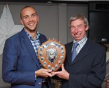 Mark Roberts winner of Restricted Men's Doubles