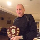 Oliver Scaife accepts his President's Trophy award